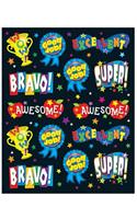 Positive Words Shape Stickers