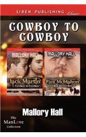 Cowboy to Cowboy [Jack Martin: Flex McMahon] (Siren Publishing Classic Manlove)