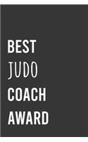 Best Judo Coach Award