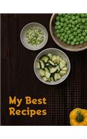 My Best Recipes. Create Your Own Collected Recipes. Blank Recipe Book to Write in, Document all Your Special Recipes and Notes for Your Favorite. Collect the Recipes You Love in Your Own Recipe Book.