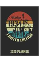 Vintage 1934 Limited Edition 2020 Planner