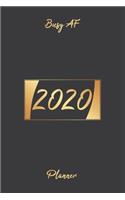 Busy AF 2020 Planner