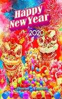 Happy New Year 2020 journal notebook