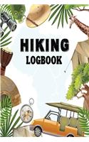 Hiking Log Book: Hiking Journal With Prompts To Write In, Weather, Difficulty, Description Trail Log Book, Hiker's Journal, Hiking Journal, Hiking Log Book, Hiking G