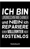 Ich bin Landmaschinenmechaniker und nein ich repariere deinen Vollernter nicht kostenlos
