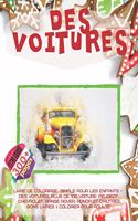 Livre de coloriage simple pour les enfants - Des voitures. Plus de 100 Voiture