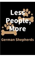 Less People, More German Shepherds
