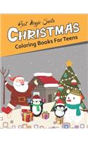 Best MAGIC SANTA CHRISTMAS COLORING BOOK FOR TEENS: The Ultimate Christmas Coloring Book for TEENAGERS, Fun Children's Christmas Gift or Present for TEENS GIRLS AND BOYS - 53 Beautiful Pages to Color 