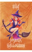 Joyeux Halloween Eva: Petit Journal Personnel Pour Halloween de 121 Pages Lignées Avec Sur La Couverture Le Prénom de Fille Eva(17 Mon Journal d'Halloween)