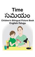English-Telugu Time Children's Bilingual Picture Book