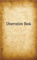 Observation Book: 1/4 Inch Graph Ruled, Memo Book, 5x8, 104 Pages