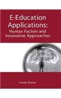 E-Education Applications: Human Factors and Innovative Approaches