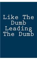 Like The Dumb Leading The Dumb