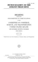 Spectrum Management and Third Generation Wireless Service