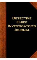 Detective Chief Investigator's Journal