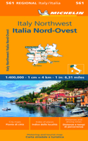 Michelin Italy: Northwest Map 561