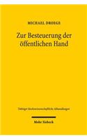 Zur Besteuerung der offentlichen Hand