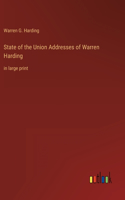 State of the Union Addresses of Warren Harding