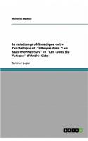 relation problématique entre l'esthétique et l'éthique dans 