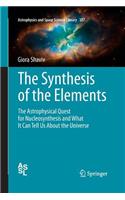 Synthesis of the Elements