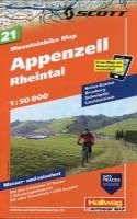 Appenzell / Rheintal MTB map