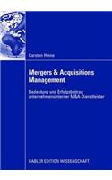 Mergers & Acquisitions Management