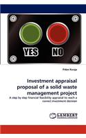 Investment appraisal proposal of a solid waste management project