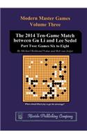The 2014 Ten-Game Match between Gu Li and Lee Sedol
