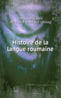 Histoire de la langue roumaine