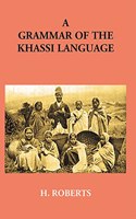 Grammar of the Khassi Language