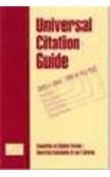Universal's Guide to Uniform Legal Citations