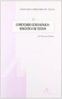 Comentario Lexicologico-Semantico de Textos
