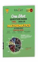 Educart CBSE Class 10 MATHEMATICS One Shot Question Bank 2024-25 (Updated for 2025 Exam)