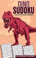 Dino Sudoku - Sudoku Buch für schlaue Kinder ab 8: im Taschenformat für unterwegs, 200 Sudokus zum Rätseln