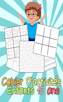 Cahier d'activités Enfants 10 ans
