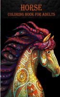 Horse Coloring Book For Adults