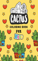 Cactus Coloring Book for Kids