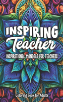 Inspiring Teacher Quotes Coloring Book
