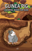 Guinea Pig Coloring Book For Kids