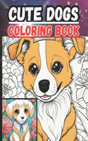 Cute Dogs: Coloring Book