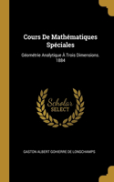 Cours De Mathématiques Spéciales