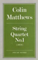 String Quartet No. 1: Study Score