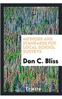 Methods and Standards for Local School Surveys