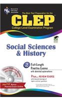 CLEP Social Sciences and History [With CDROM]