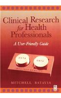 Clinical Research for Health Professionals