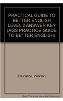 Practical Guide to Better English Level 2 Answer Key