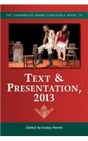 Text & Presentation, 2013