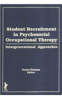 Student Recruitment in Psychosocial Occupational Therapy