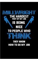 Millwright The Hardest Part of My Job Is Being Nice To People Who Think They Know How To Do My Job