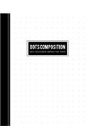 Dots Grid Graph Composition Paper
